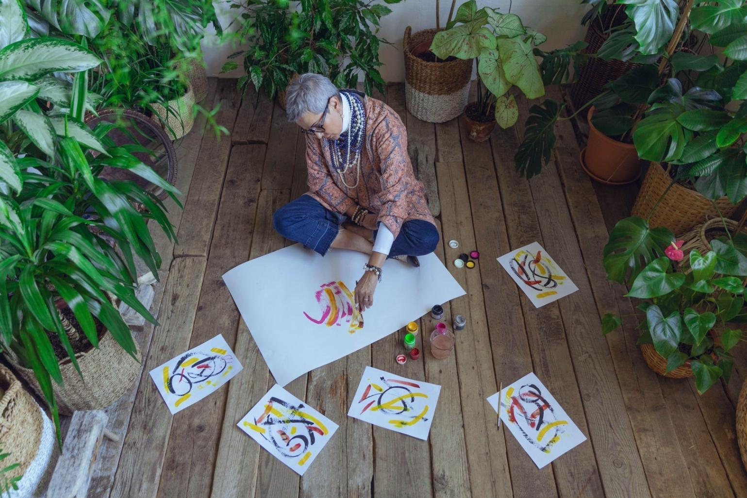 Творческий процесс скетчинга в нашей мастерской